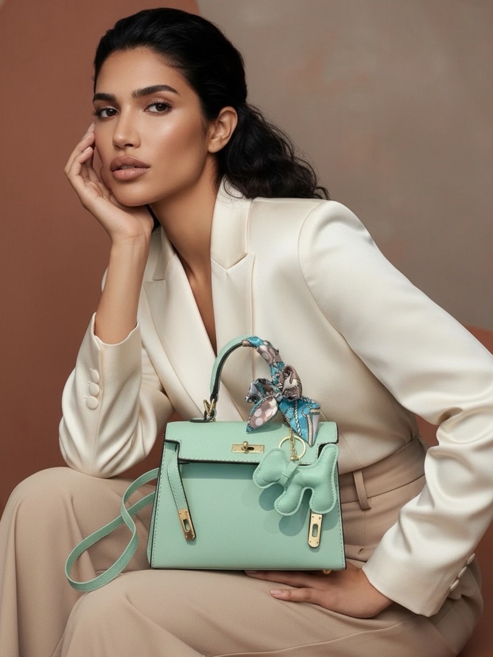 New Kelly Internet celebrity large capacity handbags in Eight different colors.